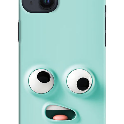 Funny Cartoon iPhone 14 Plus Hard Case Back Cover by Casekaro