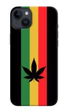 Weed Flag iPhone 14 Plus Hard Case Back Cover by Casekaro