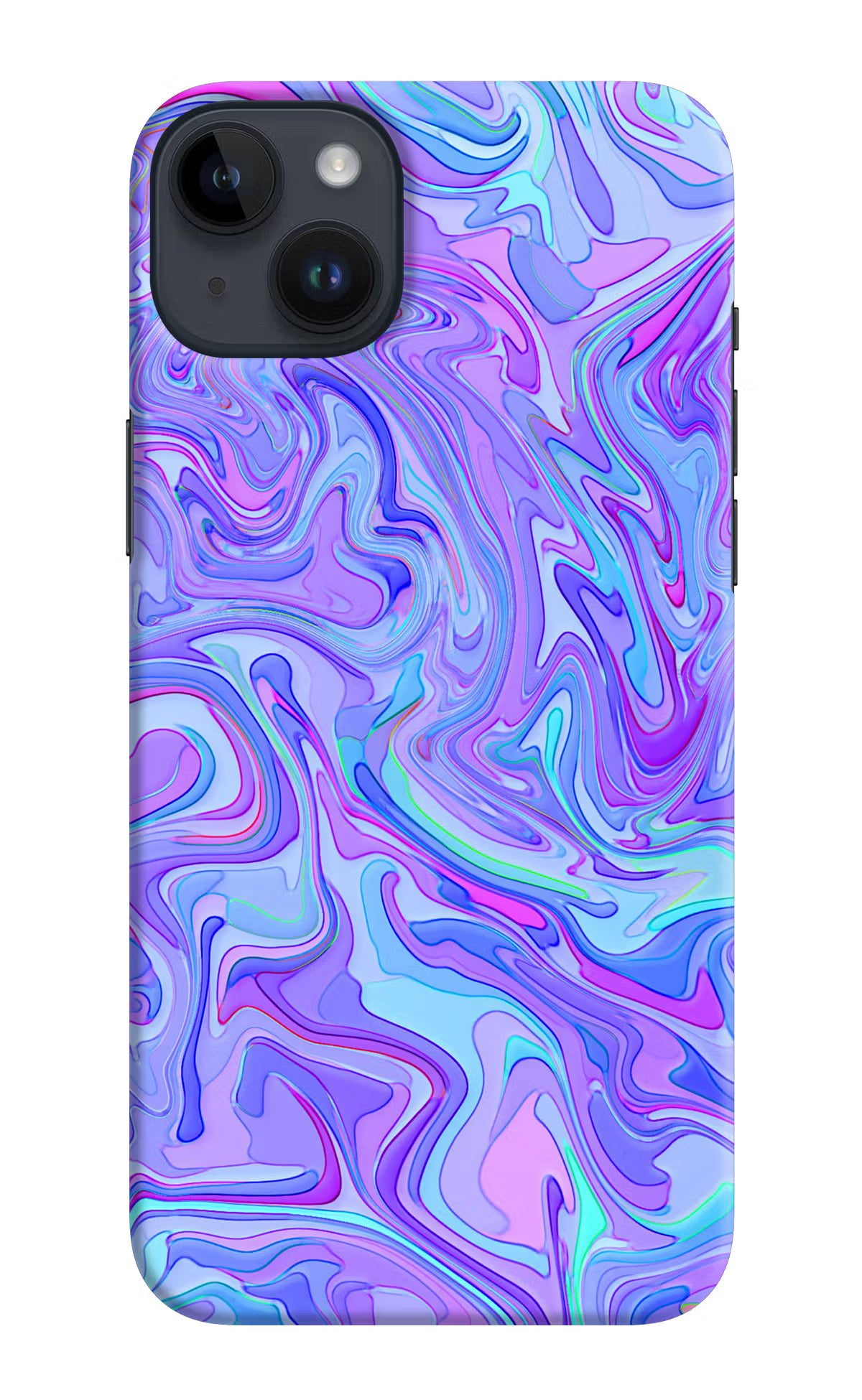 Glitter iPhone 14 Plus Hard Case Back Cover by Casekaro