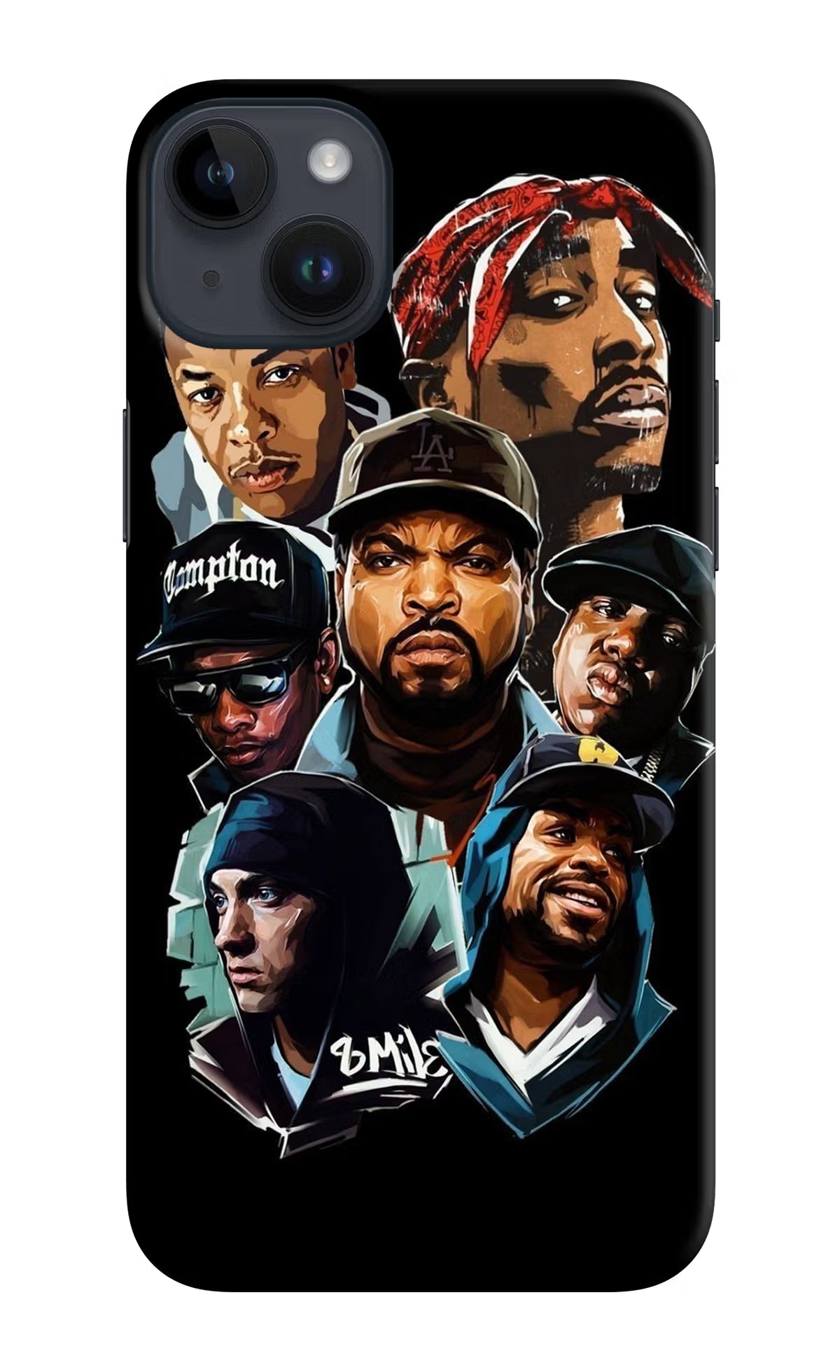 Rappers iPhone 14 Plus Hard Case Back Cover by Casekaro