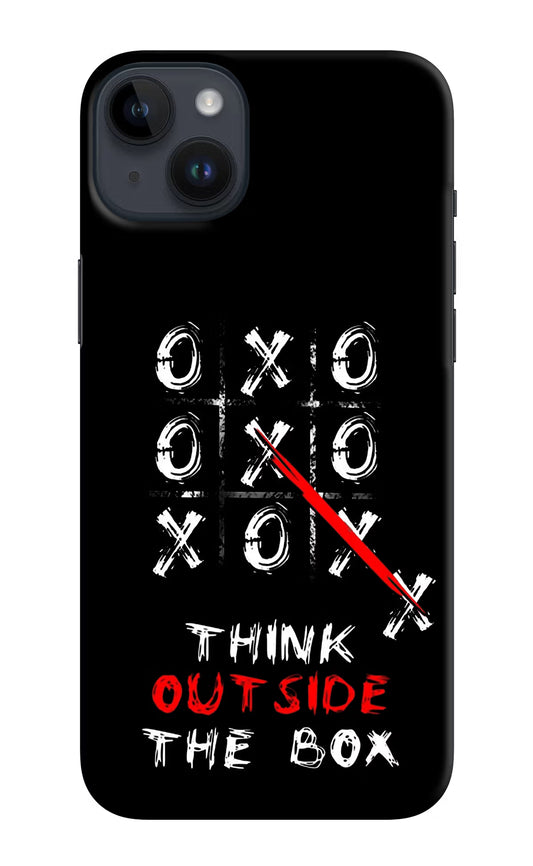 Think out of the BOX iPhone 14 Plus Hard Case Back Cover by Casekaro