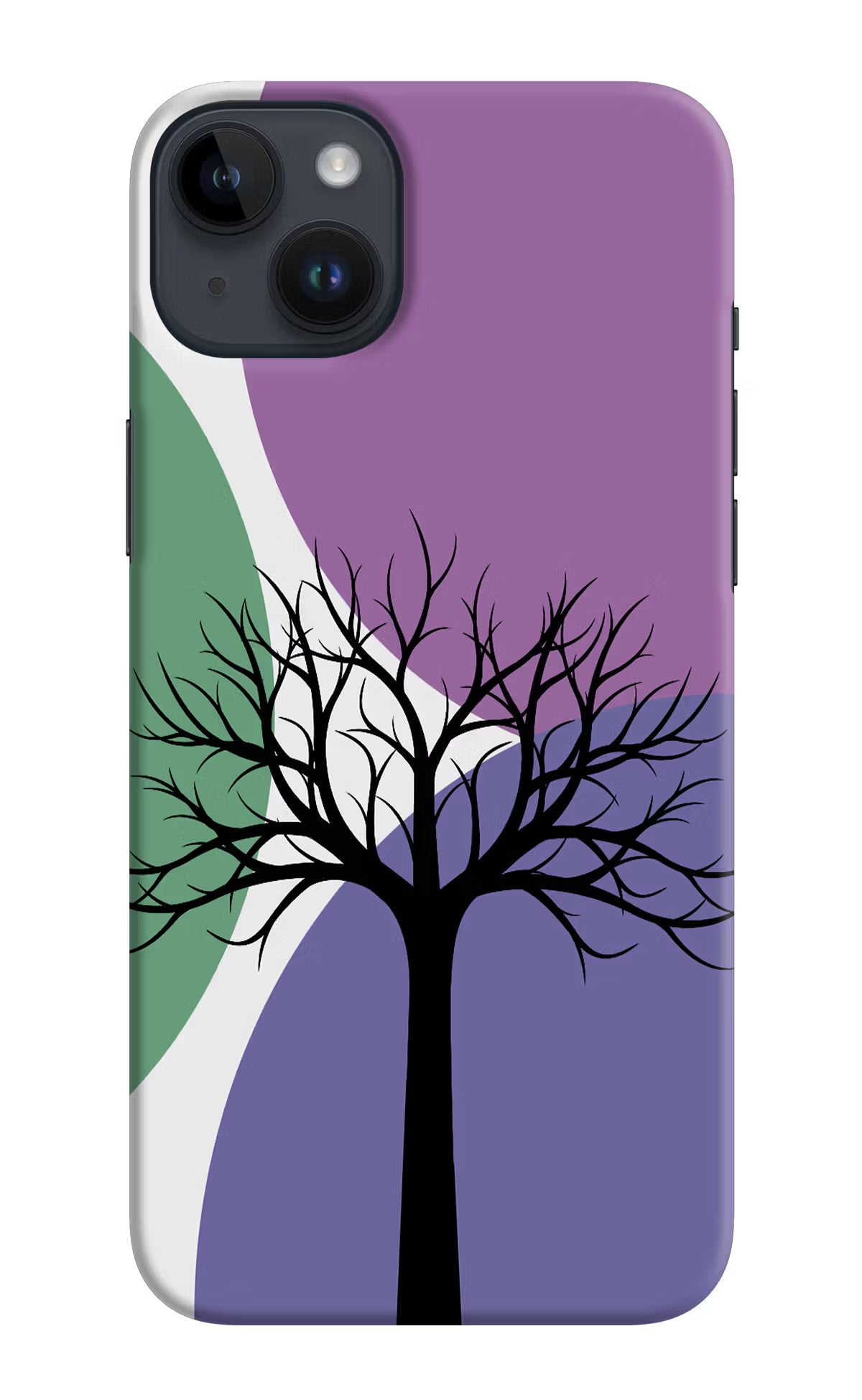 Tree Art iPhone 14 Plus Hard Case Back Cover by Casekaro
