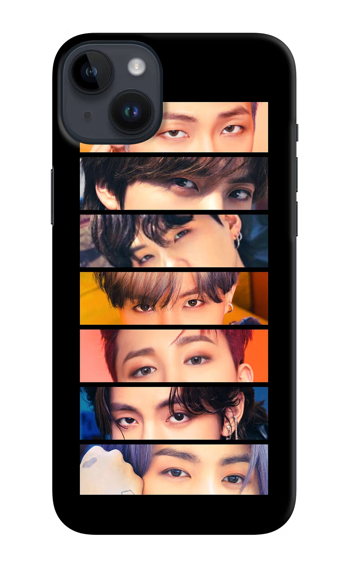 BTS Eyes iPhone 14 Plus Hard Case Back Cover by Casekaro
