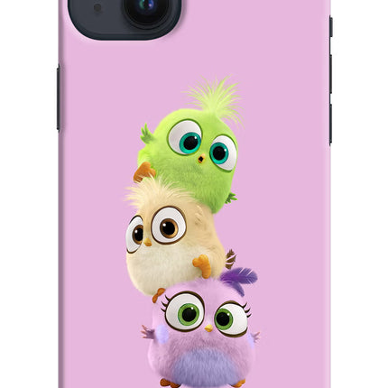 Cute Little Birds iPhone 14 Plus Hard Case Back Cover by Casekaro