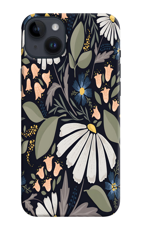 Flowers Art iPhone 14 Plus Hard Case Back Cover by Casekaro