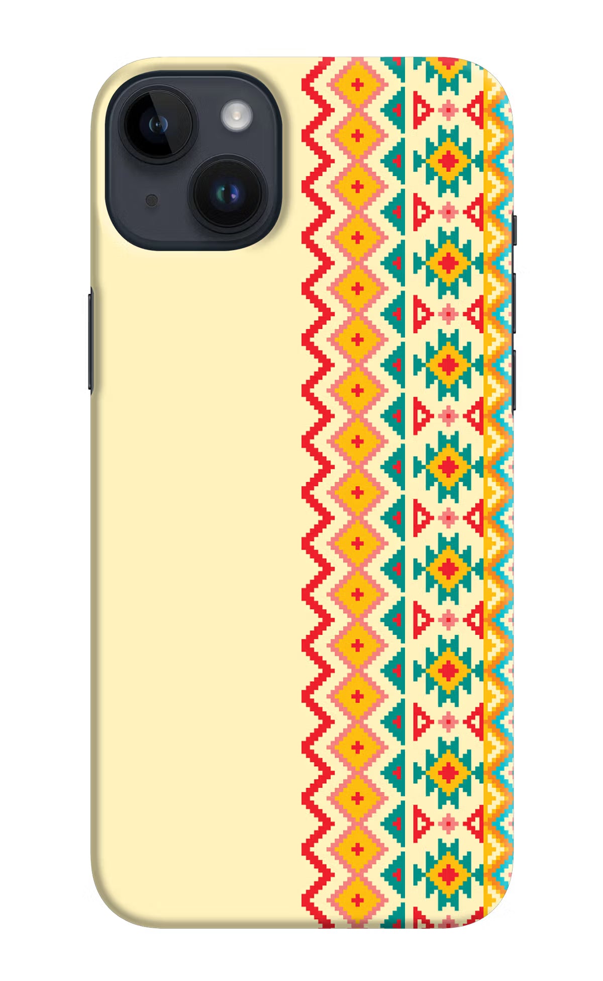 Ethnic Seamless iPhone 14 Plus Hard Case Back Cover by Casekaro