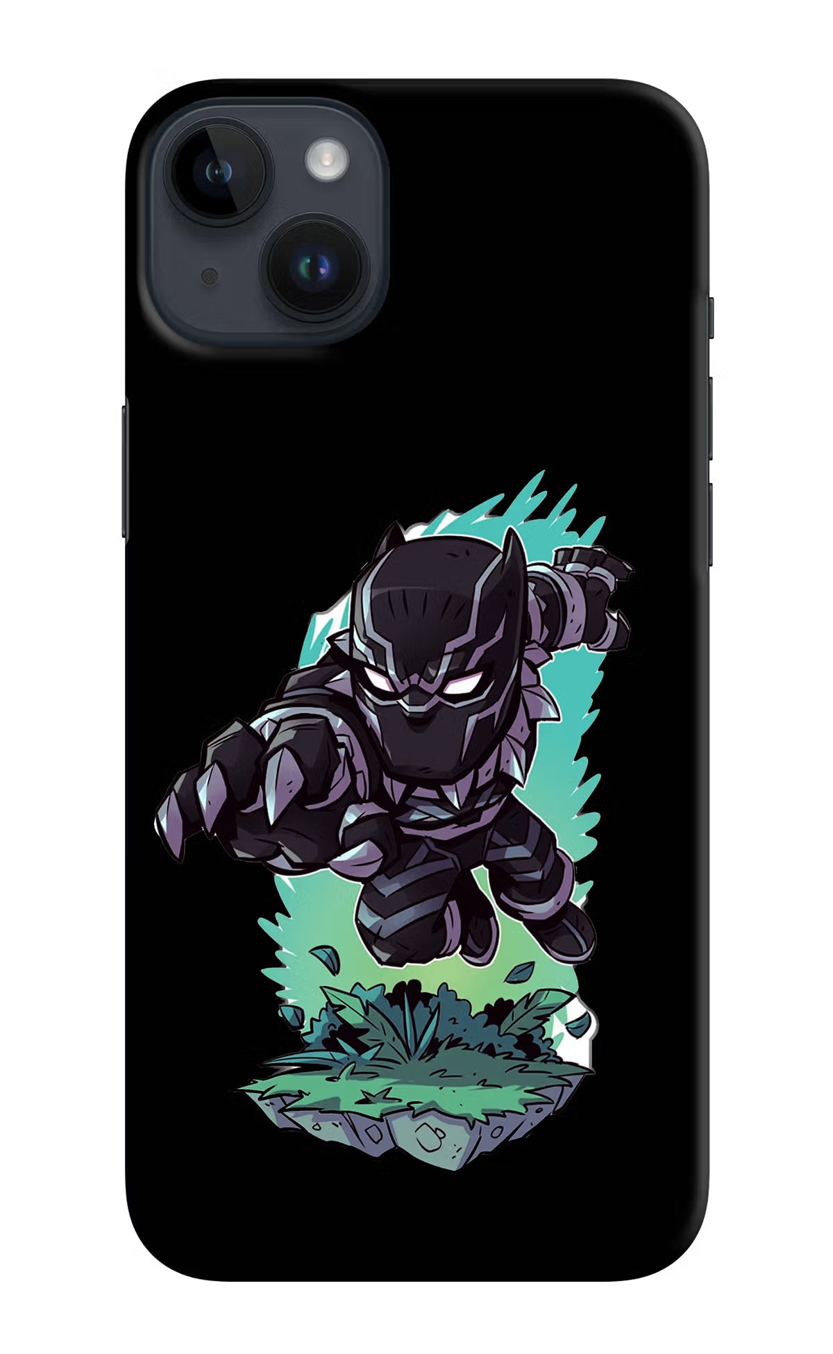 Black Panther iPhone 14 Plus Hard Case Back Cover by Casekaro