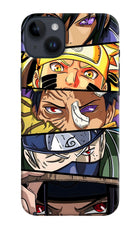 Naruto Character iPhone 14 Plus Hard Case Back Cover by Casekaro