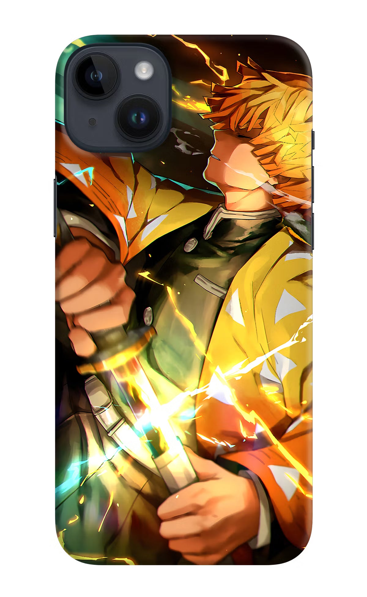 Demon Slayer iPhone 14 Plus Hard Case Back Cover by Casekaro