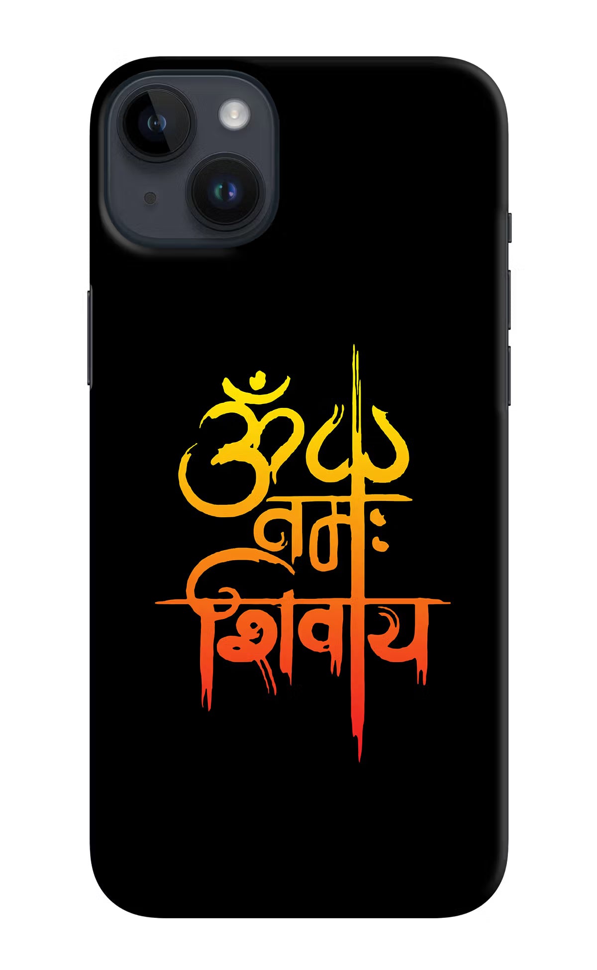 Om Namah Shivay iPhone 14 Plus Hard Case Back Cover by Casekaro