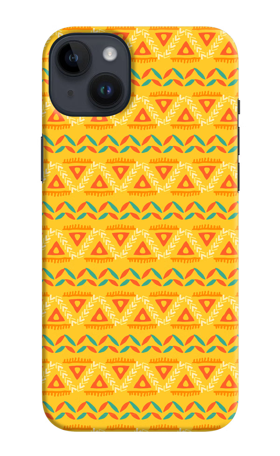 Tribal Pattern iPhone 14 Plus Back Cover, Hard case