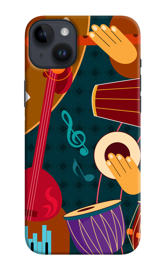 Music Instrument iPhone 14 Plus Hard Case Back Cover by Casekaro