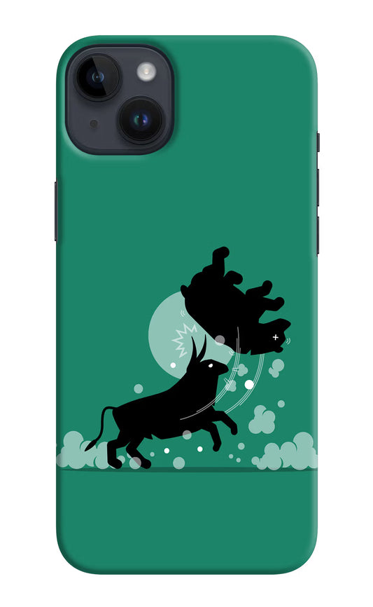 Bull Conqueror iPhone 14 Plus Hard Case Back Cover by Casekaro