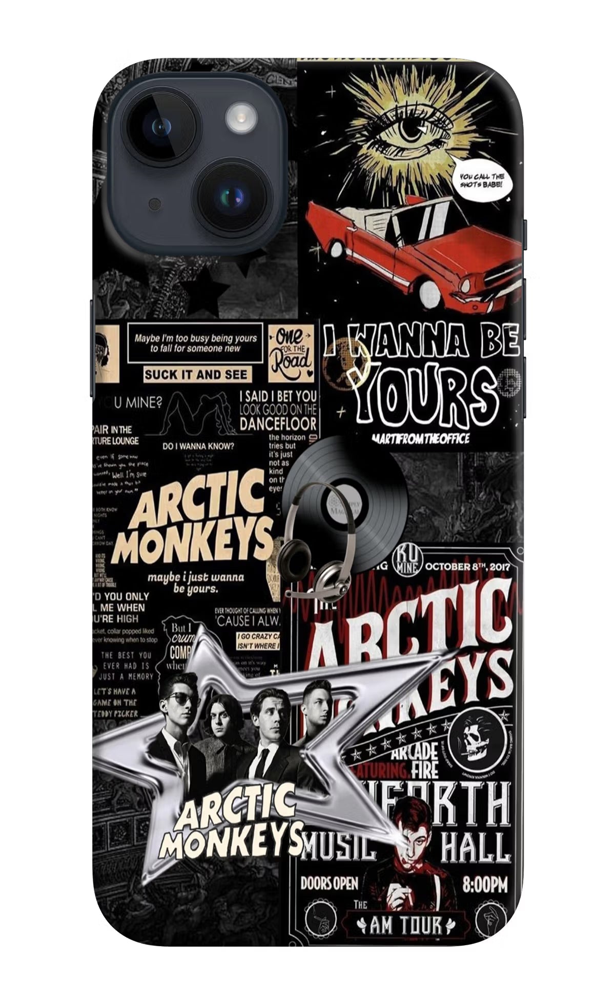 Arctic Monkeys iPhone 14 Plus Hard Case Back Cover by Casekaro