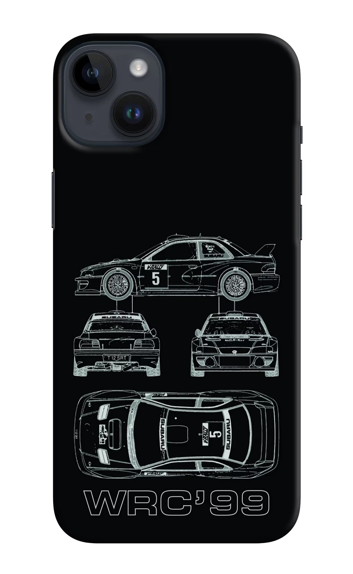 WRC'99 iPhone 14 Plus Hard Case Back Cover by Casekaro