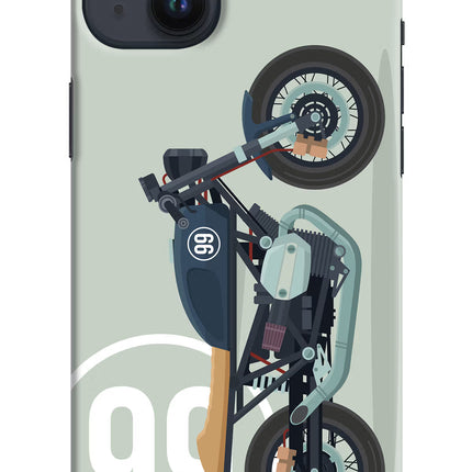 Classic Cafe Racer 99 iPhone 14 Plus Hard Case Back Cover by Casekaro