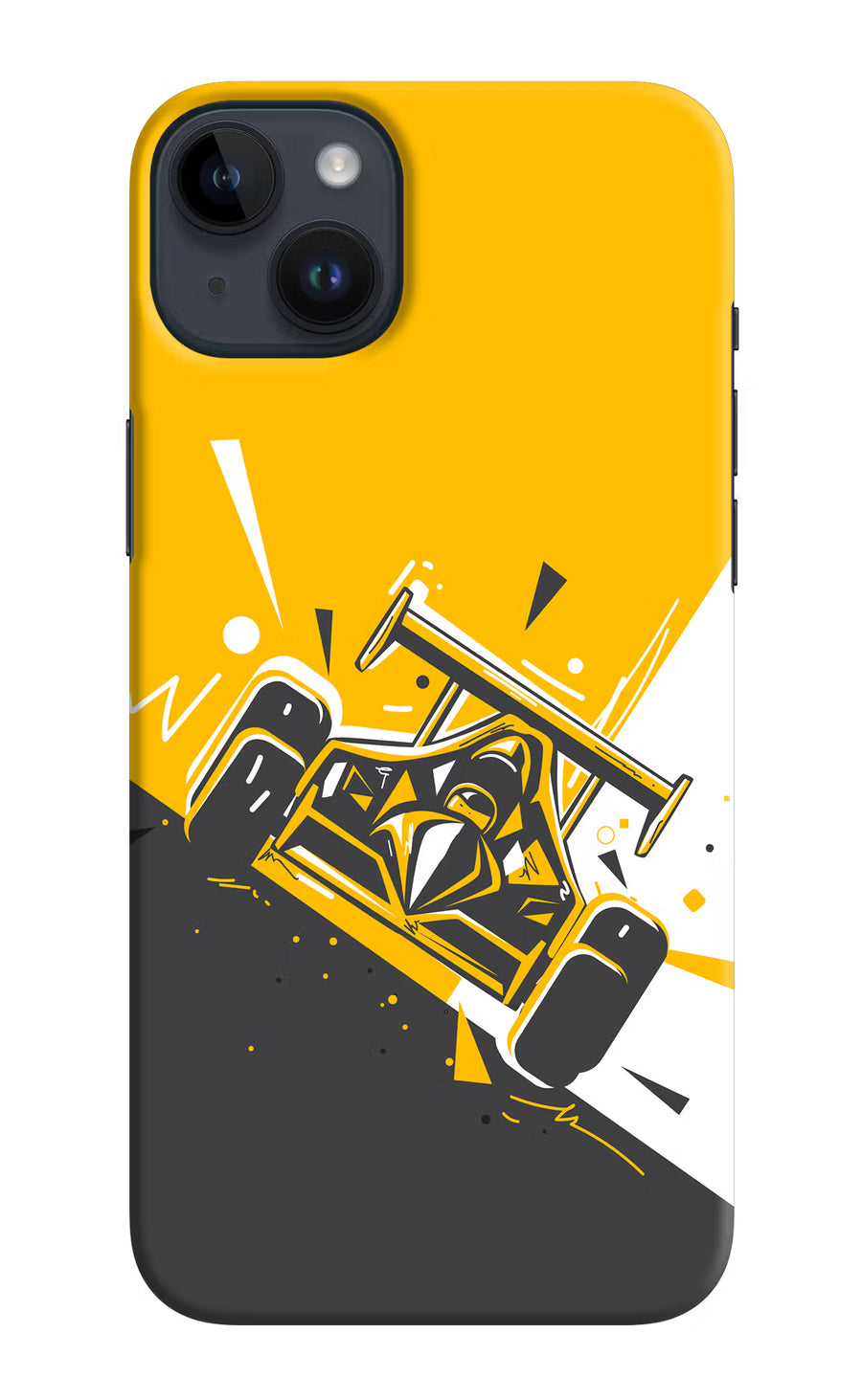 Track King iPhone 14 Plus Back Cover, Hard case