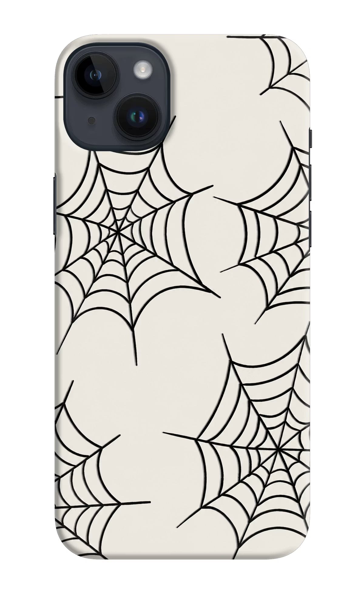 Spider Web iPhone 14 Plus Hard Case Back Cover by Casekaro