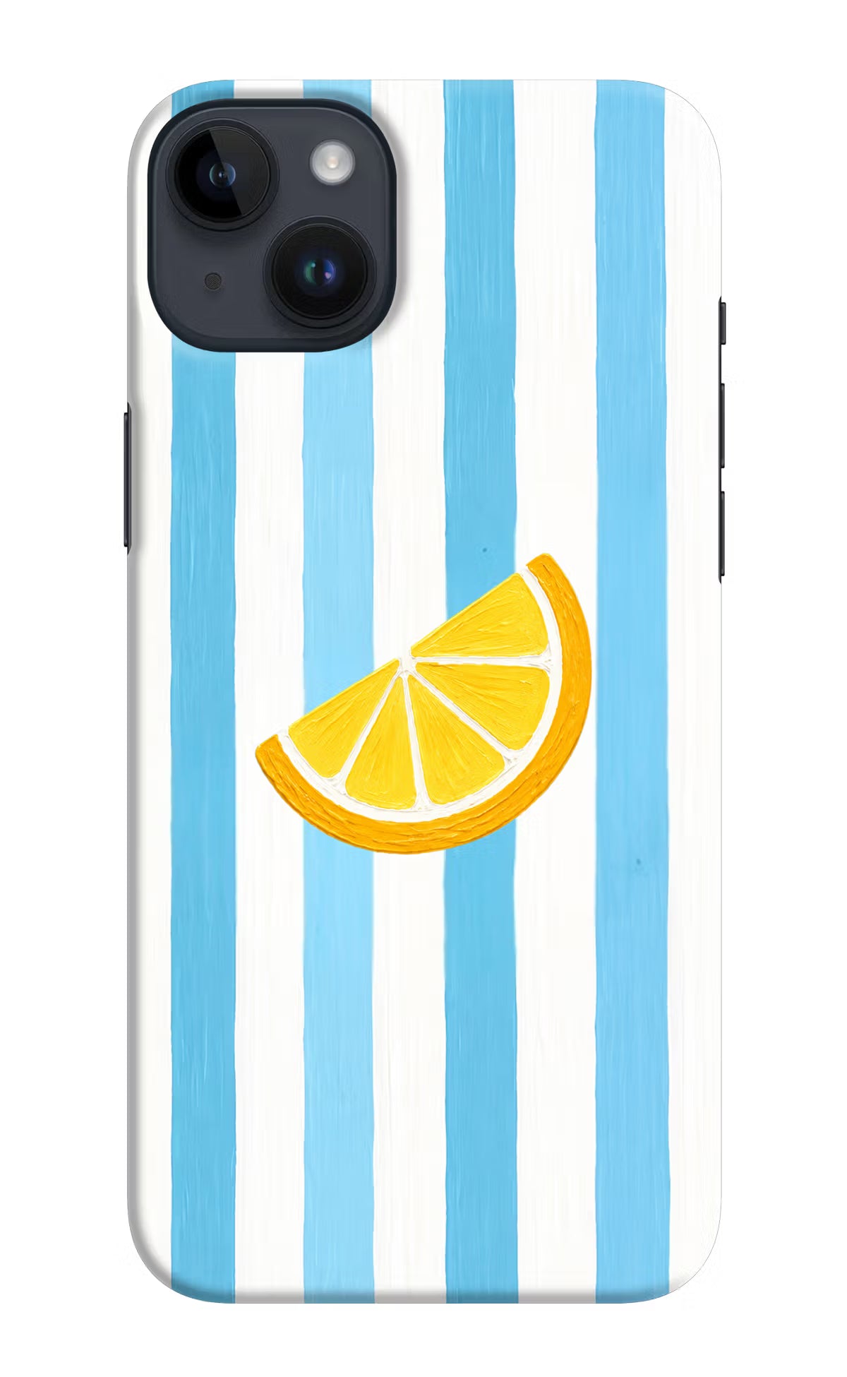 Summer Lemon iPhone 14 Plus Hard Case Back Cover by Casekaro