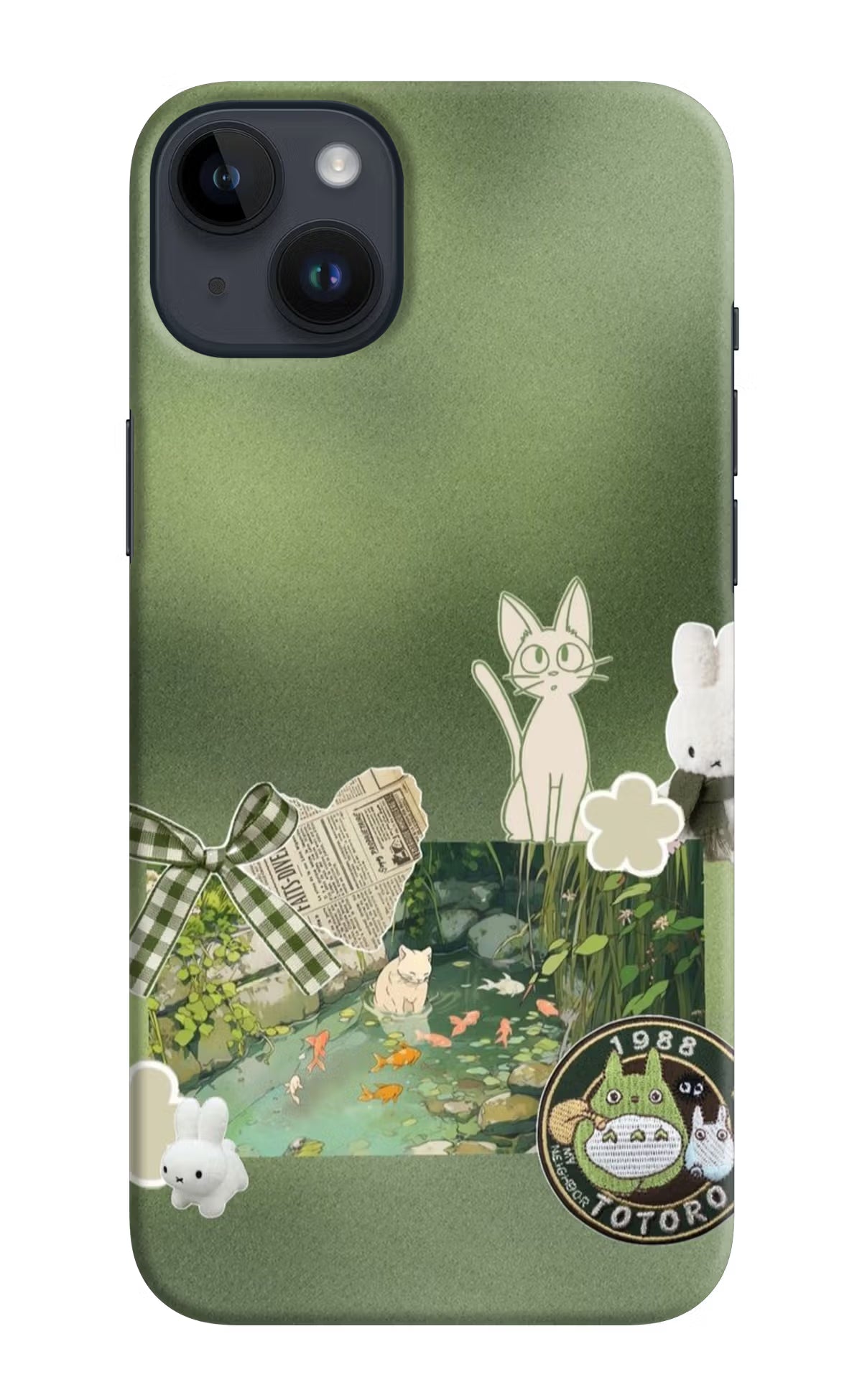 Aesthetic anime iPhone 14 Plus Back Cover