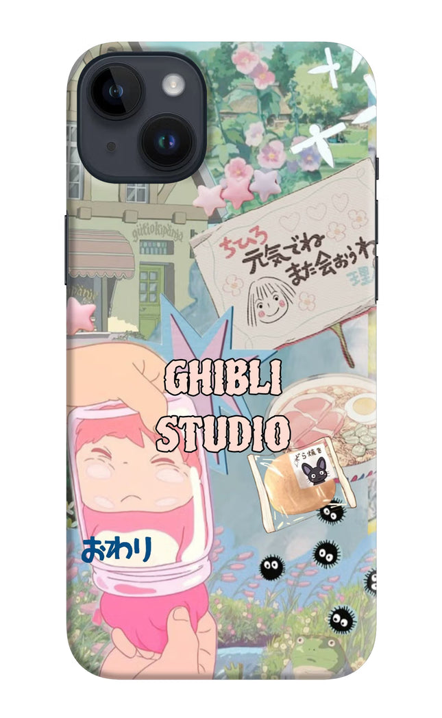 Studio Ghibli iPhone 14 Plus Hard Case Back Cover by Casekaro