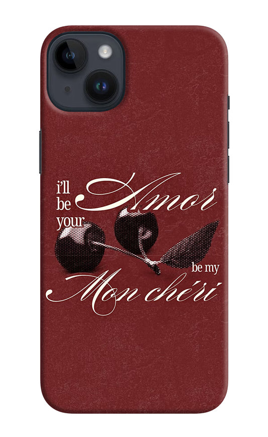 Velvet Cherry iPhone 14 Plus Back Cover