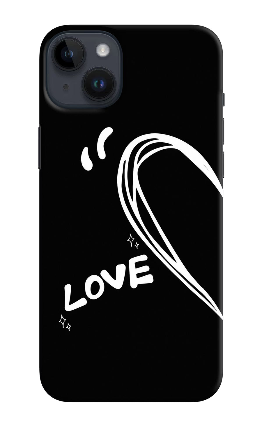 Love Line iPhone 14 Plus Back Cover, Hard case