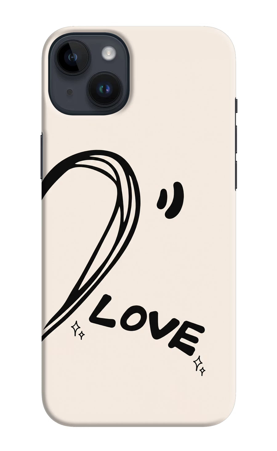 Soul Line iPhone 14 Plus Back Cover, Hard case