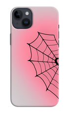 Pink Web iPhone 14 Plus Hard Case Back Cover by Casekaro