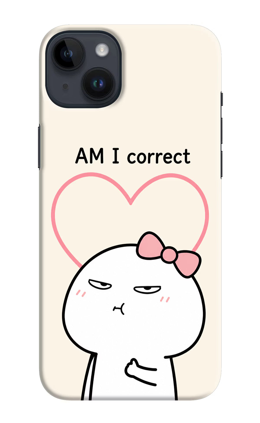 Always Right iPhone 14 Plus Back Cover, Hard case