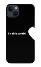 This World iPhone 14 Plus Hard Case Back Cover by Casekaro