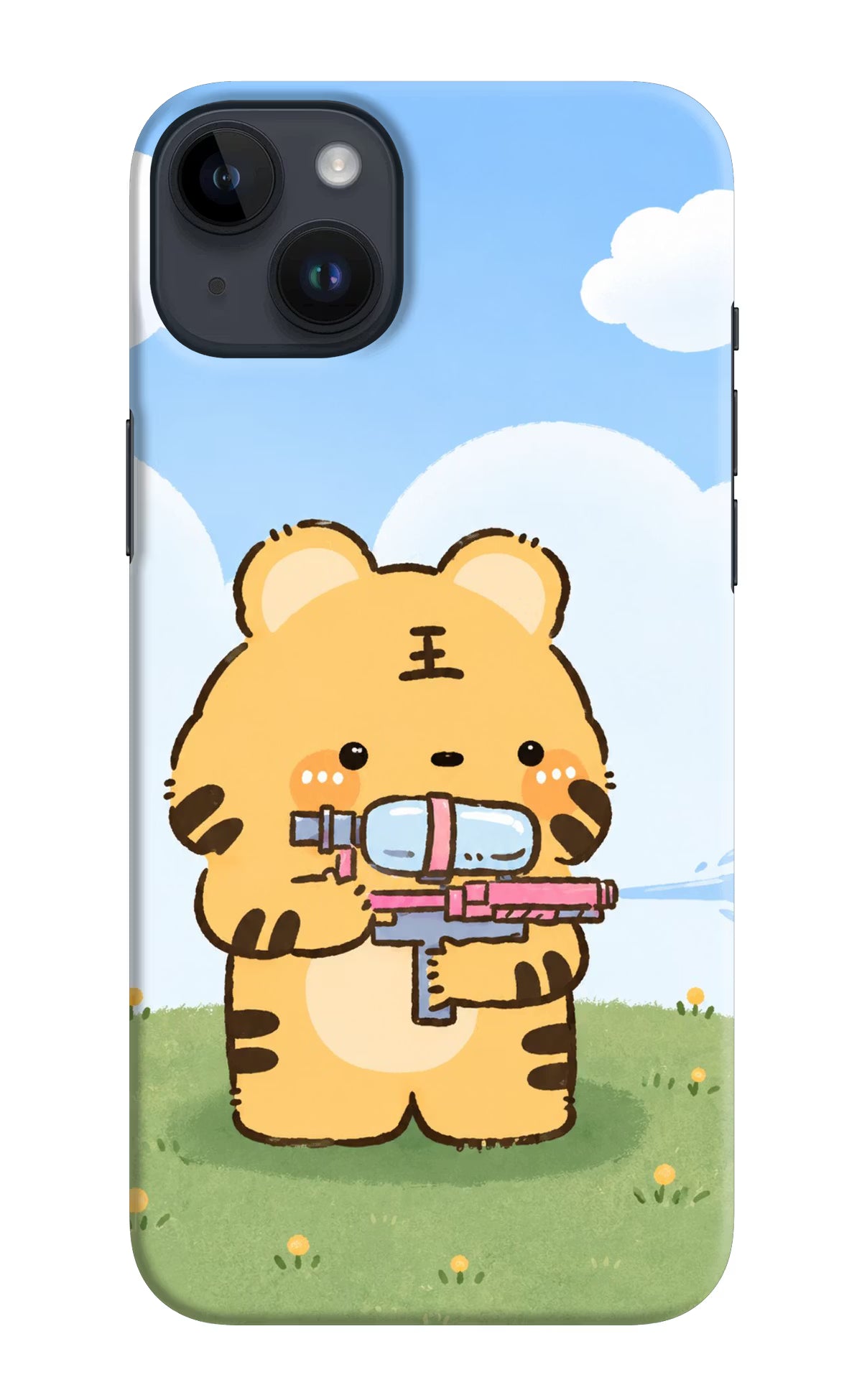 Tiger Treat iPhone 14 Plus Back Cover