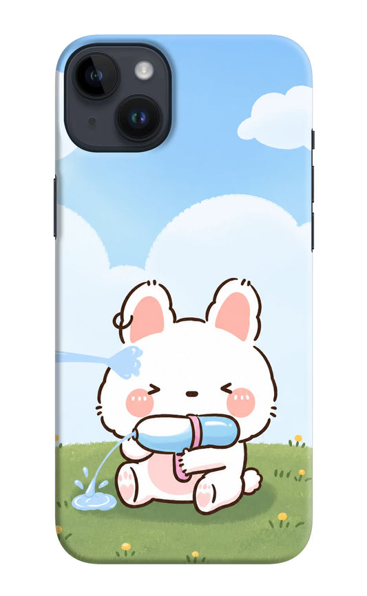 Bunny Treat iPhone 14 Plus Hard Case Back Cover by Casekaro