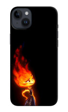 Ember Flame iPhone 14 Plus Hard Case Back Cover by Casekaro