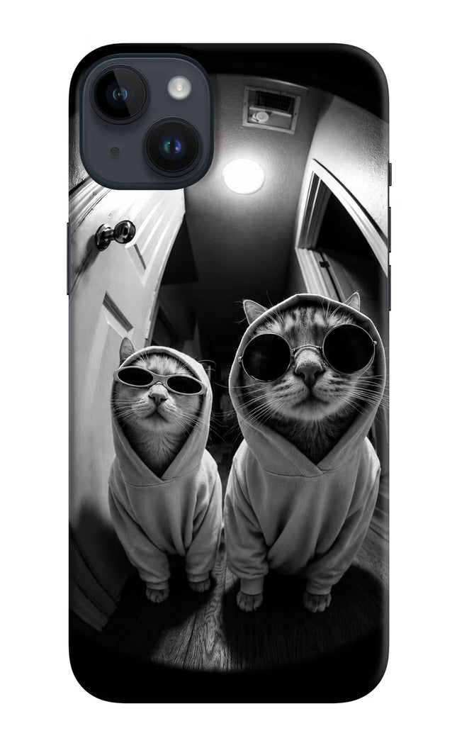 Hood Cats iPhone 14 Plus Hard Case Back Cover by Casekaro