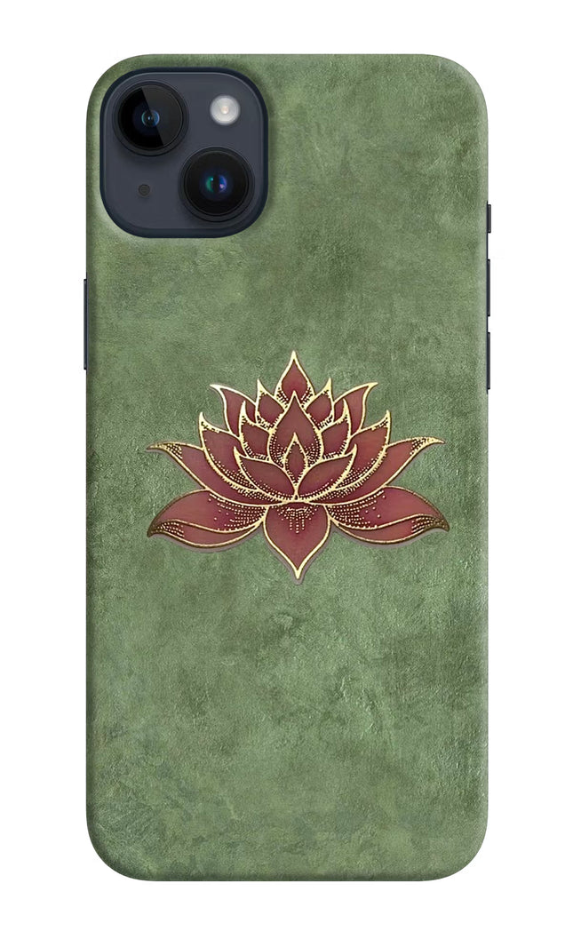 Lotus Grace iPhone 14 Plus Hard Case Back Cover by Casekaro