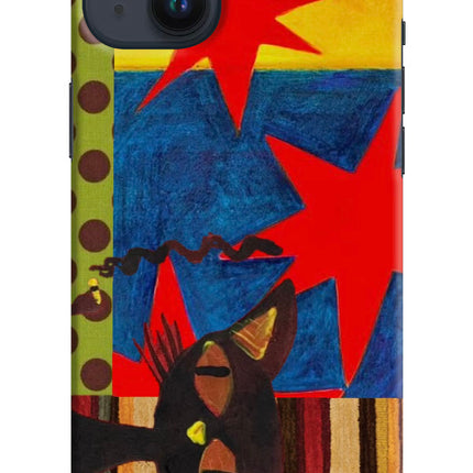 Pop Cat iPhone 14 Plus Back Cover