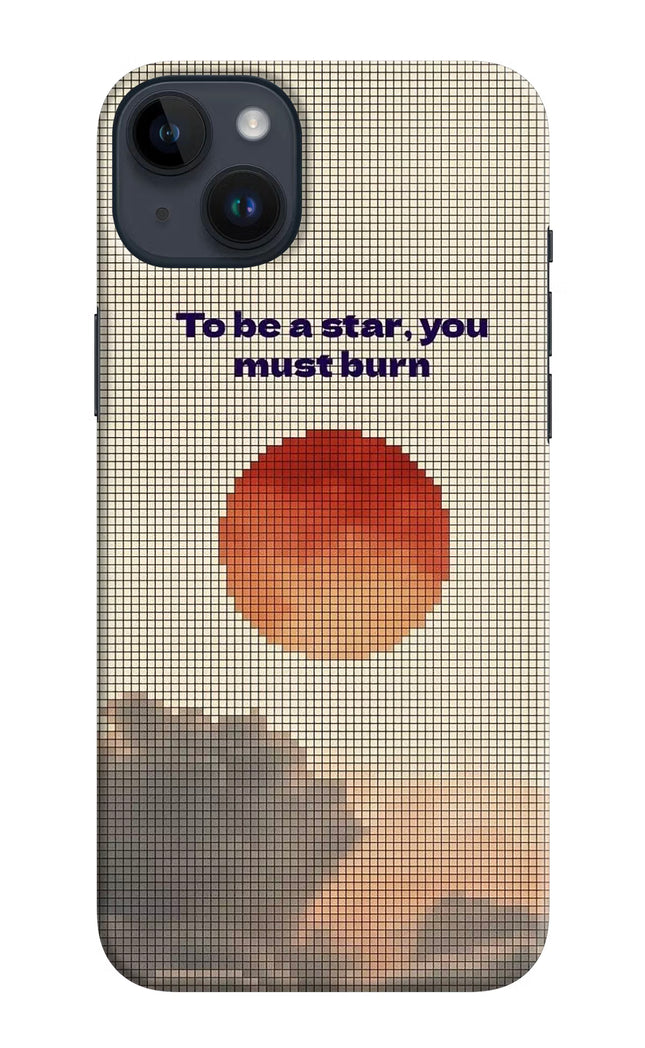 Pixel Sun iPhone 14 Plus Hard Case Back Cover by Casekaro