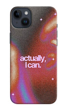 Pink Aura iPhone 14 Plus Back Cover