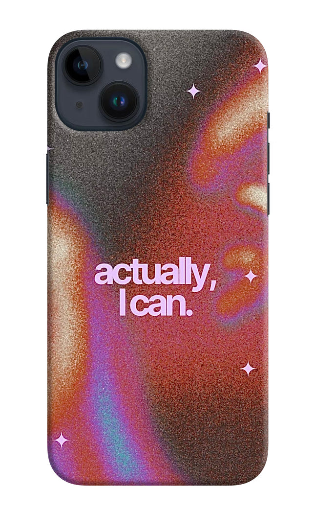 Pink Aura iPhone 14 Plus Hard Case Back Cover by Casekaro