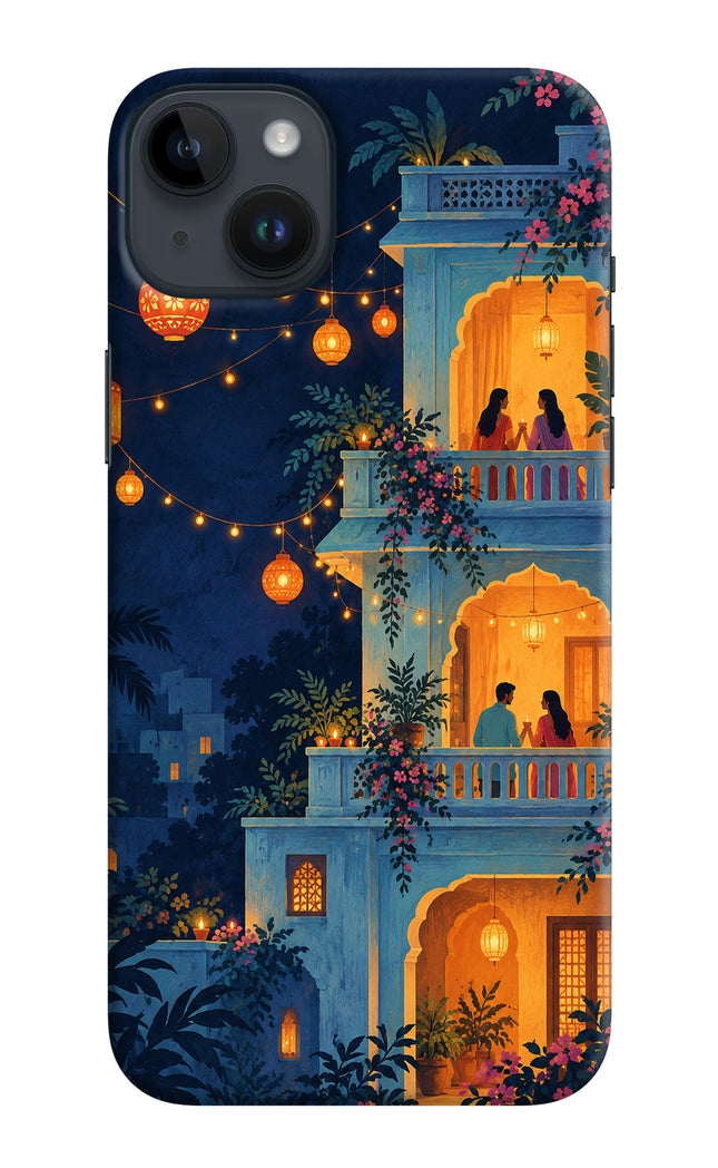 Balcony Glow iPhone 14 Plus Hard Case Back Cover by Casekaro