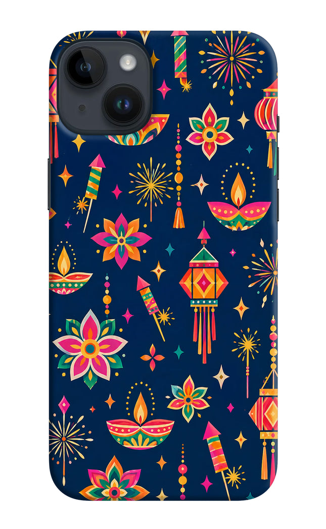 Festive Pop iPhone 14 Plus Hard Case Back Cover by Casekaro