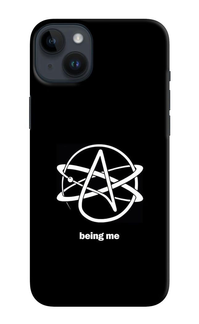Atheist Symbol iPhone 14 Plus Hard Case Back Cover by Casekaro