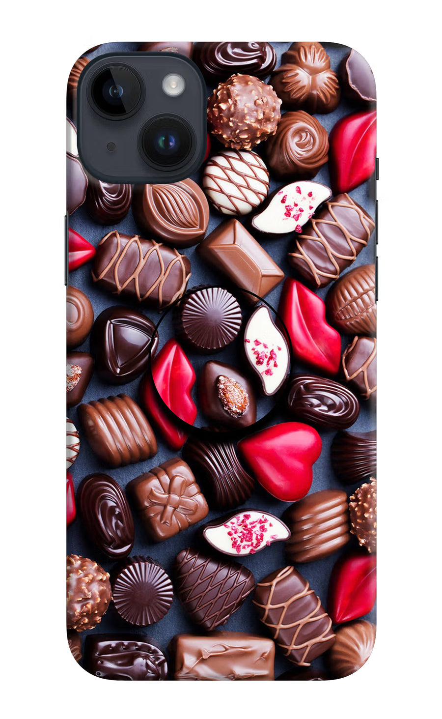 Chocolates iPhone 14 Plus Pop Case, Hard case