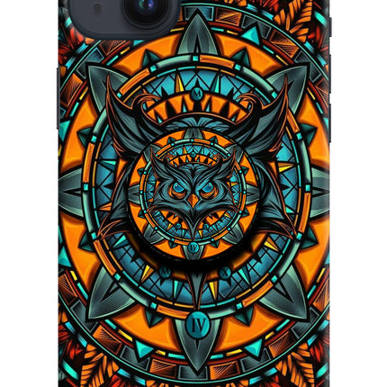 Angry Owl iPhone 14 Plus Pop Case by Casekaro