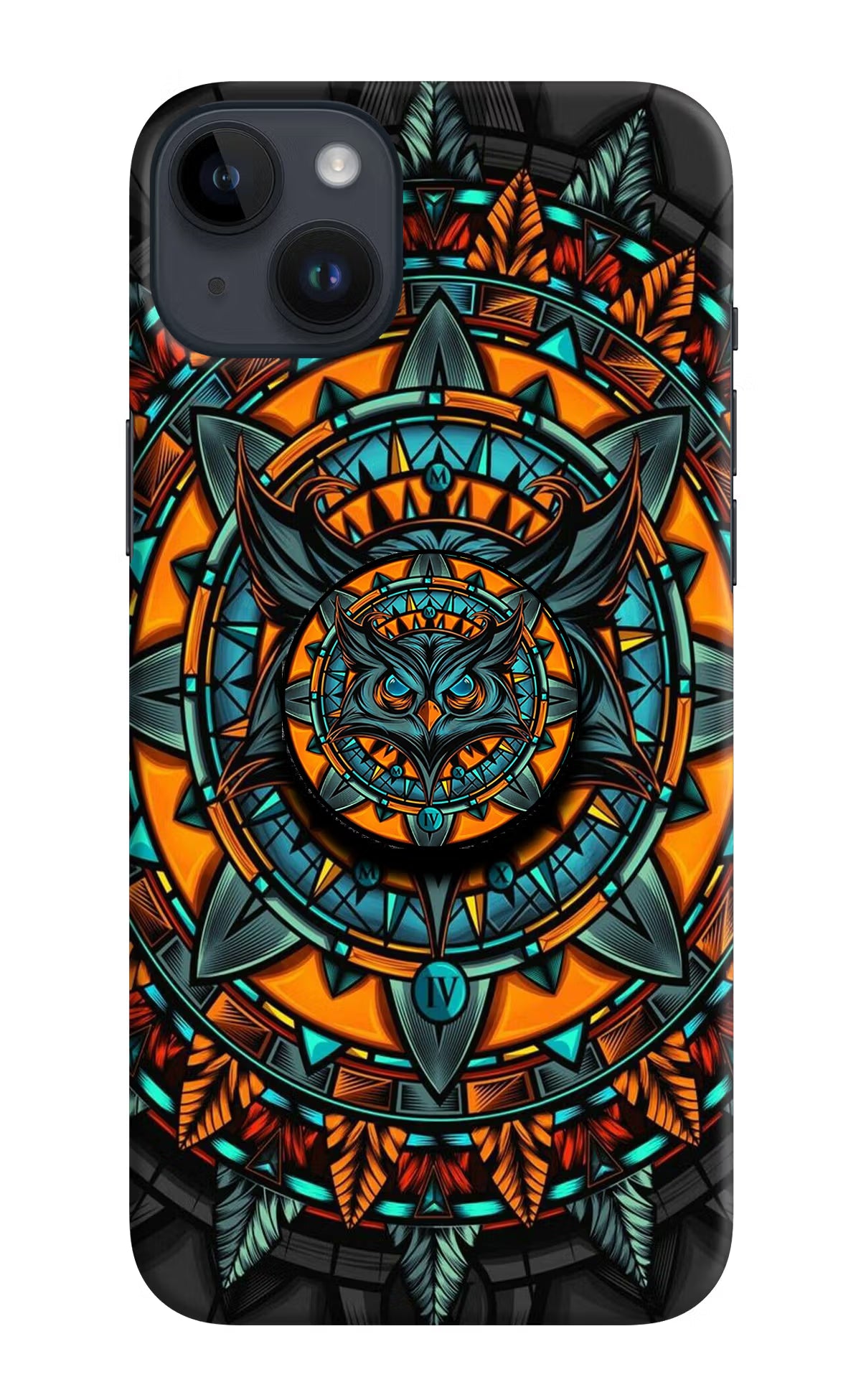 Angry Owl iPhone 14 Plus Pop Case by Casekaro