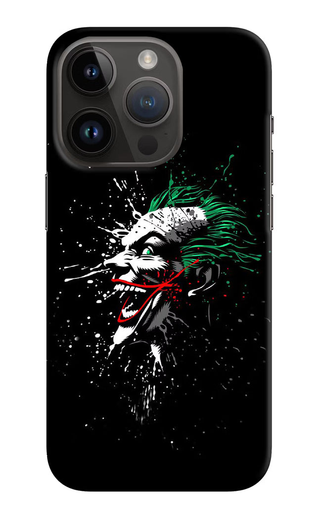 Joker iPhone 14 Pro Hard Case Back Cover by Casekaro