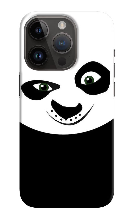 Panda iPhone 14 Pro Hard Case Back Cover by Casekaro