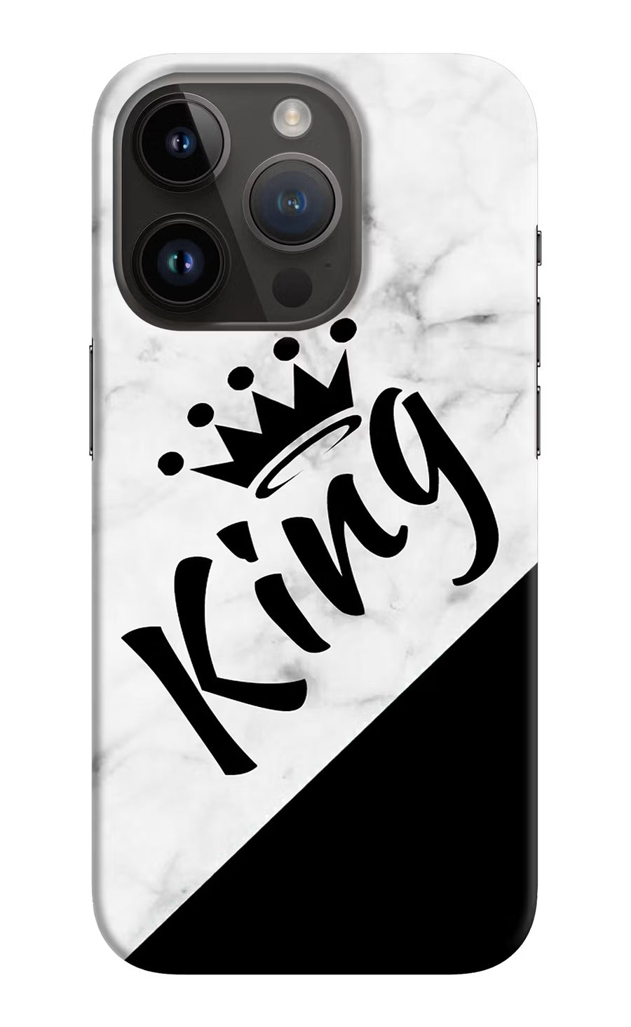 King iPhone 14 Pro Back Cover, Hard case