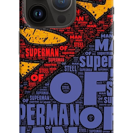 Superman iPhone 14 Pro Hard Case Back Cover by Casekaro